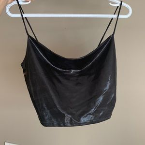 *sold* Black Sequin Tank Top